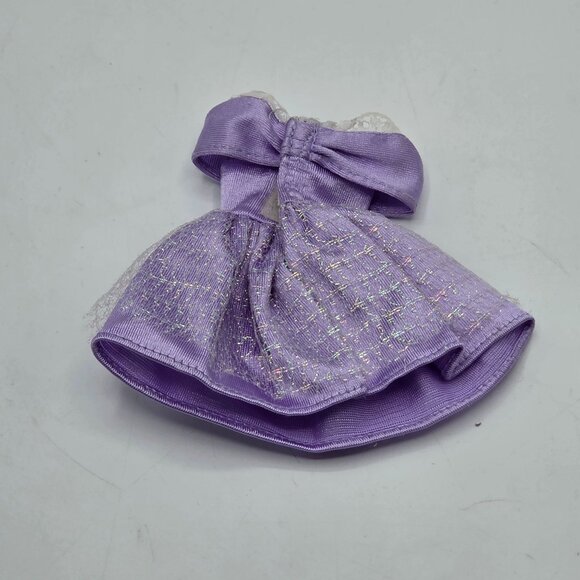 Vintage 1992 Mattel Barbie Skipper Trendy Teen Fashion Purple Dress - Picture 6 of 6